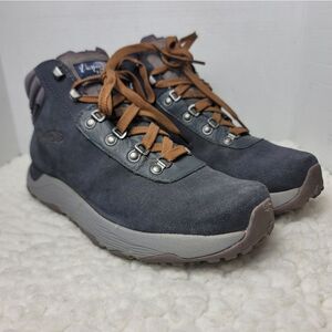 Vasque Sunsetter NTX Mens Boot Sz 12 Gray Suede Waterproof Hiking Ankle Boots